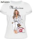 T-shirt Feminina Curso Medicina