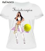 T-shirt Feminina Curso Fisioterapia