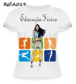 T-shirt Feminina Curso Ed. Física