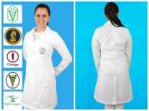 Jaleco Personalizado Feminino Acinturado - Bordado Gratis