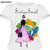 T-shirt Feminina Curso Serviço Social
