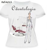 T-shirt Feminina Curso Odontologia