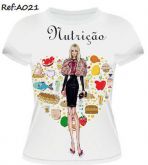 T-shirt Feminina Curso Nutrição
